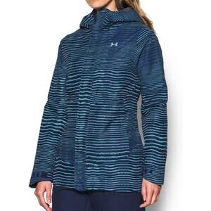 Under Armour ColdGear Infrared Powerline Insulated ski coat In Teal SZ SM